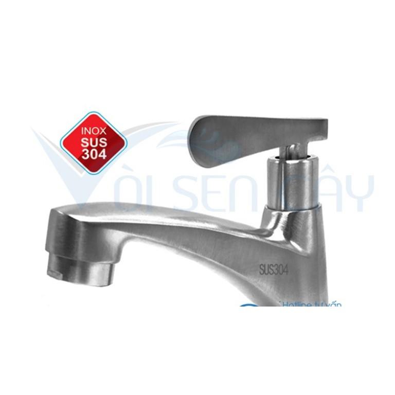 Vòi Lavabo inox sus 304,vòi gắng lavabo,hiện đại