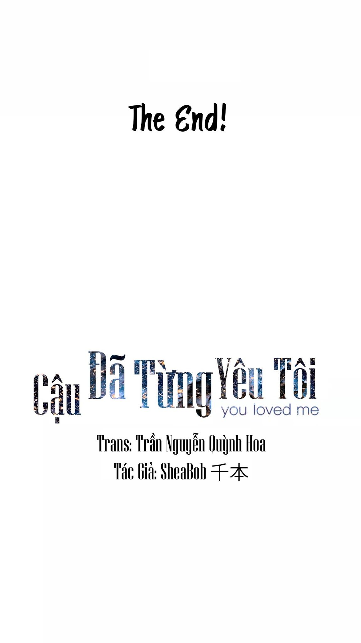 Cậu Đã Từng Yêu Tôi chapter 31 - Trang 59