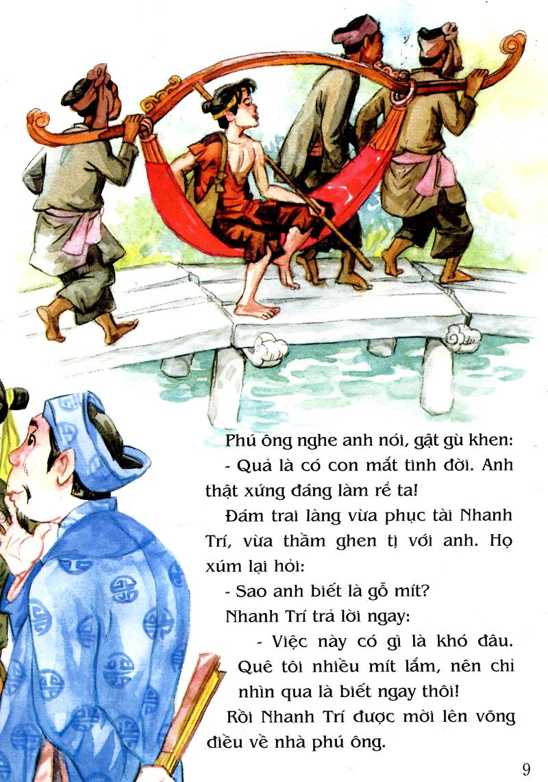 Tranh Truyện Dân Gian Việt Nam: Anh Chàng Nhanh Trí