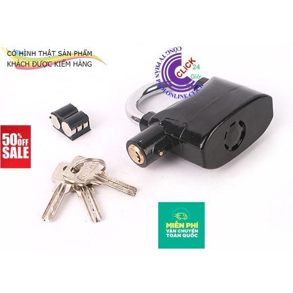 Ổ Khóa Chống Trộm Thông Minh Kinbar Alarm Lock 110DBA Có Còi Hú Báo Động - Hàng Cao Cấp