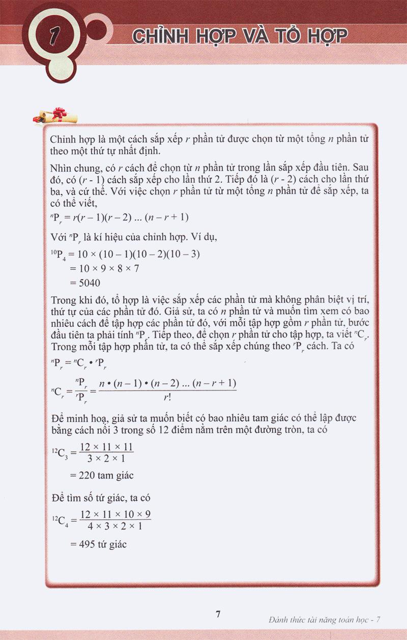 Đánh Thức Tài Năng Toán Học - Math Olympiad-The Next Lap - Tập 7 (14-15 Tuổi) (Tái Bản 2023)