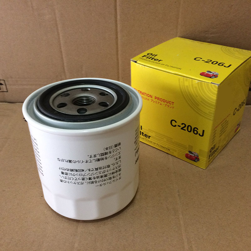 Lọc nhớt cho xe Nissan Bluebird 1980, 1981, 1982, 1983, 1984, 1985, 1986, 1987, 1988, 1989 15208-80W00 mã C206J-1