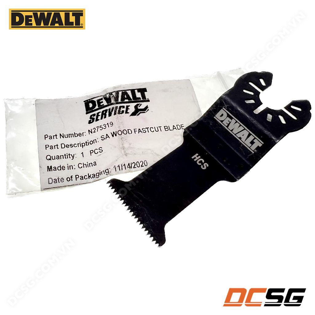 Lưỡi cắt gỗ 30x40mm cho máy cắt rung Dewalt N275319 | DCSG