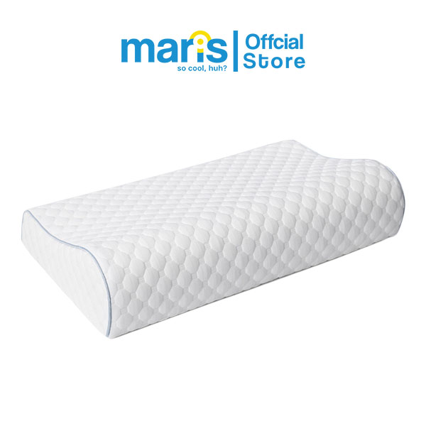 Gối Ngủ Cao Su Non Memory Foam Cao Cấp Maris MR-705, chống đau mỏi vai gáy, đau đốt sống cổ