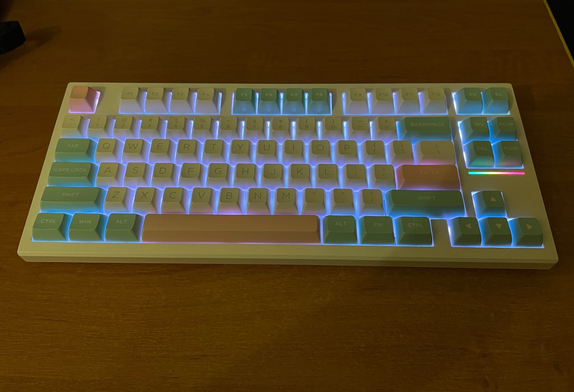 Bàn phím cơ FL-Esports FL750 SAM Polar Night/Mashmallow - Hàng chính hãng