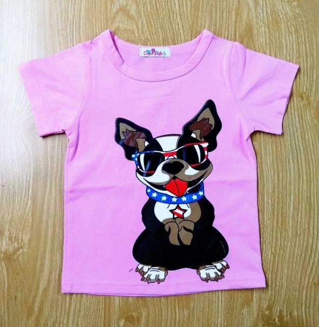 Áo nhóm.gia đinh hình chú chó cưng