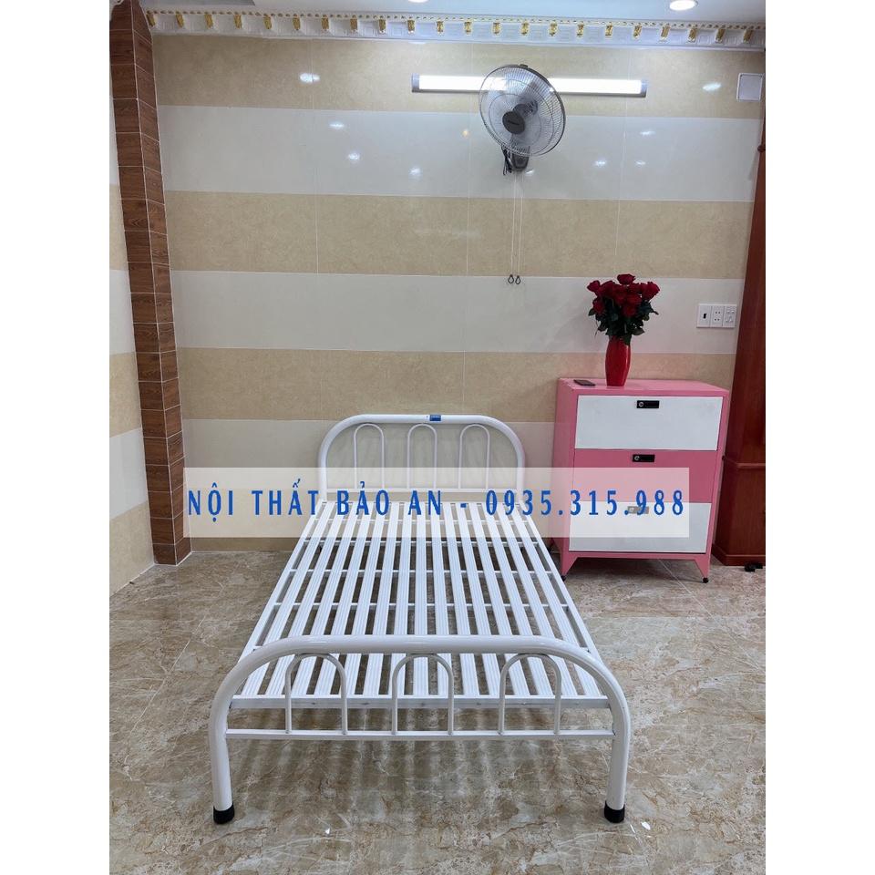 Giường ngủ sắt 1m2 x 2m BẢO AN