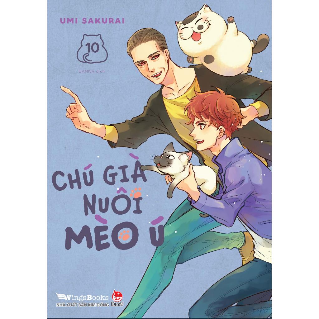 Truyện tranh Chú già nuôi mèo ú - Lẻ tập 1 2 3 4 5 6 7 8 9 10 11 - NXB Kim Đồng