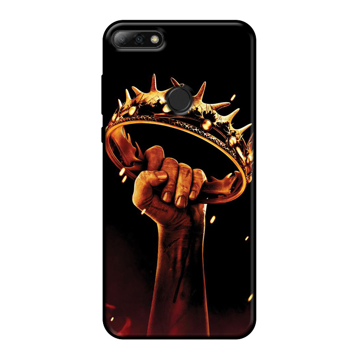 Ốp lưng dành cho điện thoại Huawei Y7 Prime 2018 viền silicon dẻo TPU hình Gấu KAW