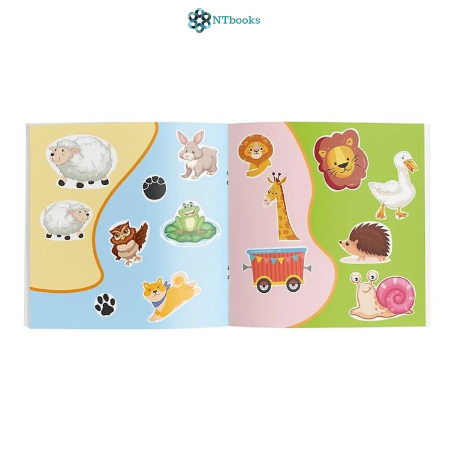 Sách Miếng dán Thông minh cho bé (Phát triển EQ - IQ) - My First Sticker Book - Trọn bộ 6 cuốn