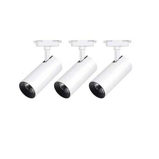 Bộ 3 Đèn Led ray rọi COB 20W trang trí shop