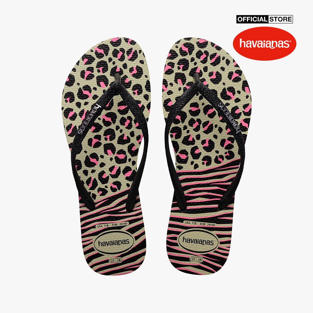 HAVAIANAS - Dép kẹp nữ Slim Animals Mix 4147964-0006