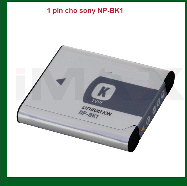 Combo 1 pin 1 Sạc Cho Máy ảnh Sony NP-BK1