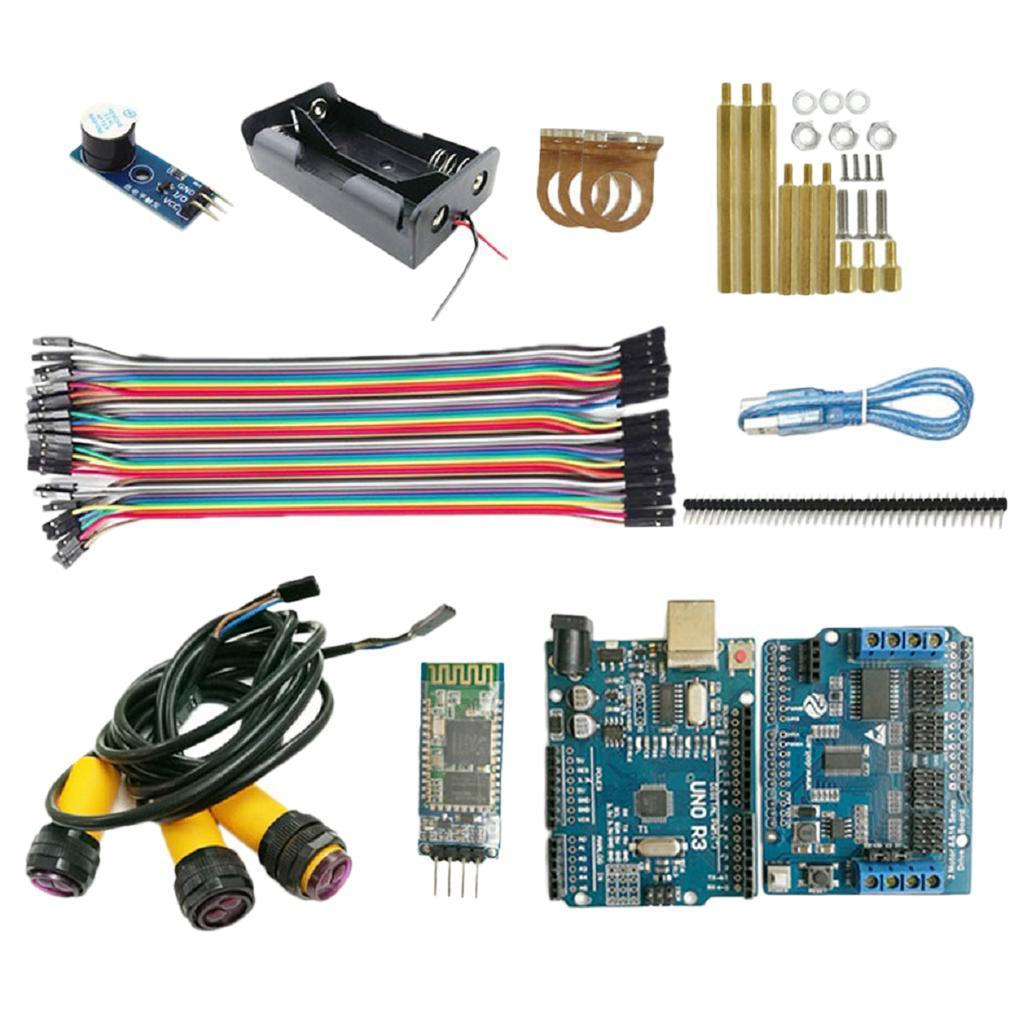 Robot Project Super Starter Kit with R3 Control Board, Infrared Obstacle Avoidance Module for DIY