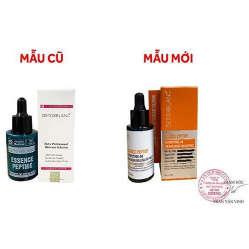 Combo Thải độc Giảm Nám, Tàn Nhang gồm Mặt nạ thải độc Detox Mask và Serum nám Essence Peptide + Tặng kèm băng đô thời trang