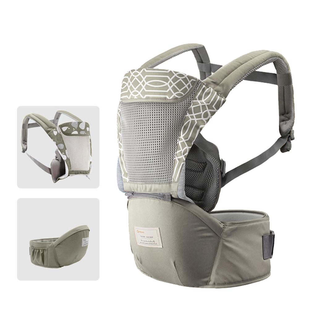 Ergonomic Em Bé Với Hông Ghế Ngồi Cho Trẻ Sơ Sinh Trẻ Em Bé Hipseat Sling Mặt Trước Kangaroo Quấn Bé Tàu Sân Bay Cho Bé 0-36 Tháng