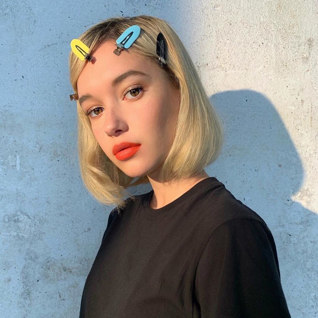 Kẹp tóc mỏ vịt Tiêu Chiến set 4 chiếc mix màu ngẫu nhiên