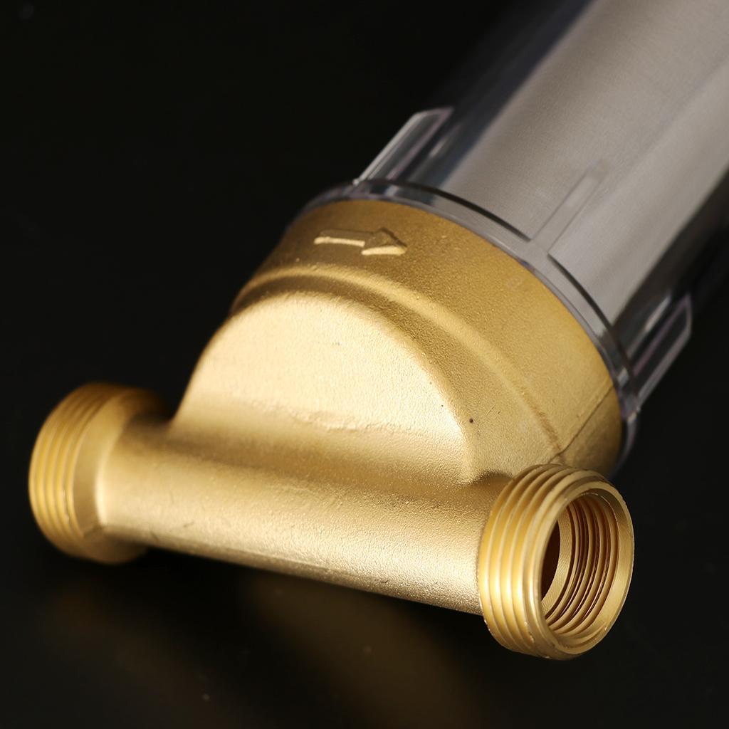 2X Water Filtration System Spin Down Sediment Water Filter 40 Micron 0.75inch