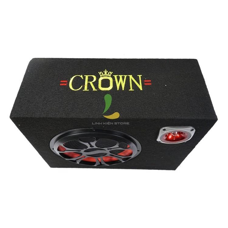 Loa Crown 8 vuông Bluetooth - loa công suất 200W, kết nối bluetooth - Hàng Chính Hãng