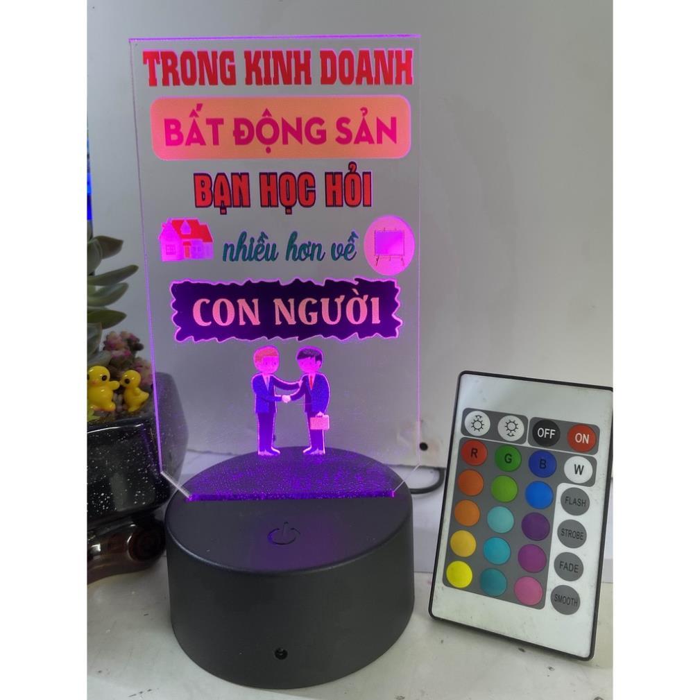 19-Tranh động lực led 32 màu triết lý kinh doanh bất động sản - Dled-19