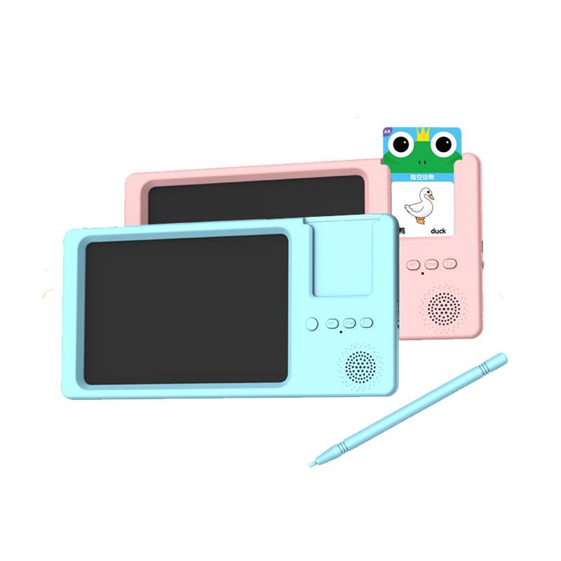 Giá thấp nhất LCD thẻ máy bảng chữ viết tay câu đố của trẻ em bảng vẽ giáo dục sớm bảng viết máy giáo dục sớm song ngữ tiếng Trung và tiếng Anh