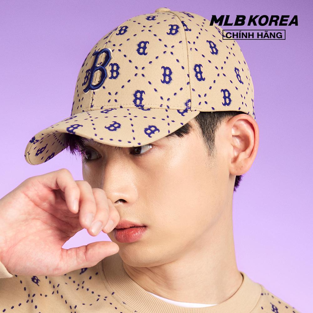 MLB - Nón bóng chày unisex Dia Monogram Structured 3ACPM023N