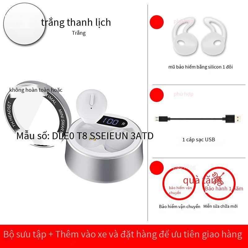 Ưu đãi đặc biệt Tai nghe bluetooth hai tai không dây TWS X21T thể thao mini bán trong tai siêu nhỏ siêu nhỏ có ngăn sạc màn hình kỹ thuật số