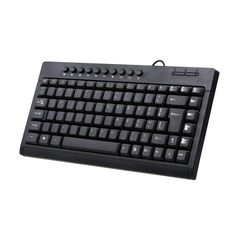 Bàn phím chơi game không thấm nước cho máy tính xách tay đa phương tiện có dây