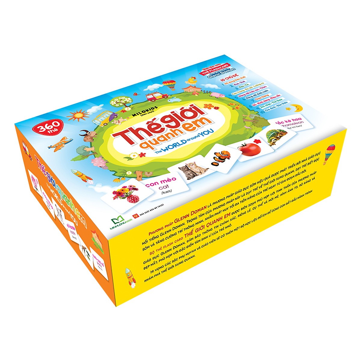 Hộp Thẻ Flashcard Thế Giới Quanh Em