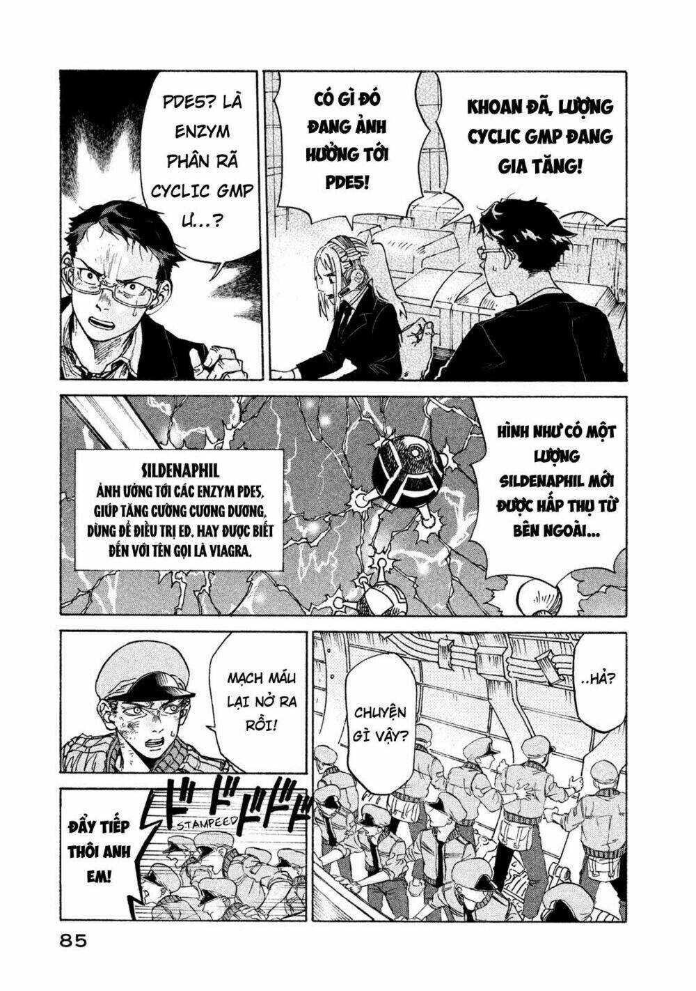 biệt đội tế bào black - hataraku saibou black chapter 3 18