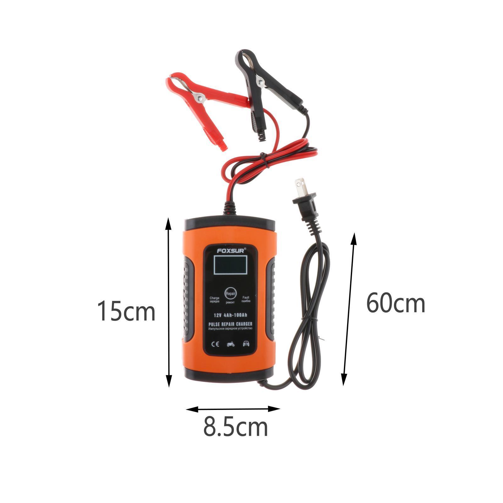 Full Automatic Car Battery 12V 5A DC Amp Power Charging Pulse Repair Charger