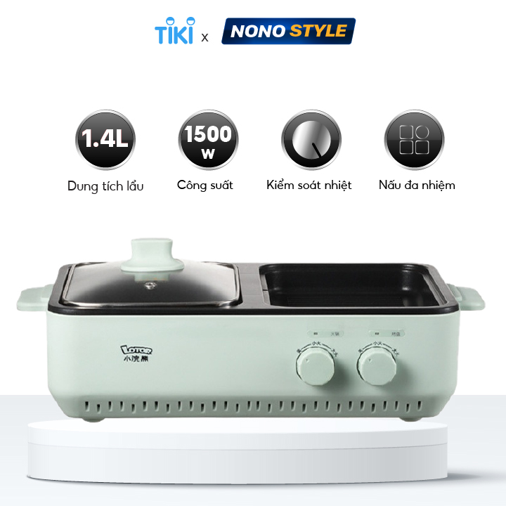 Nồi Lẩu Nướng Đa Năng LOTOR DKL-M15A1 - Hàng Chính Hãng