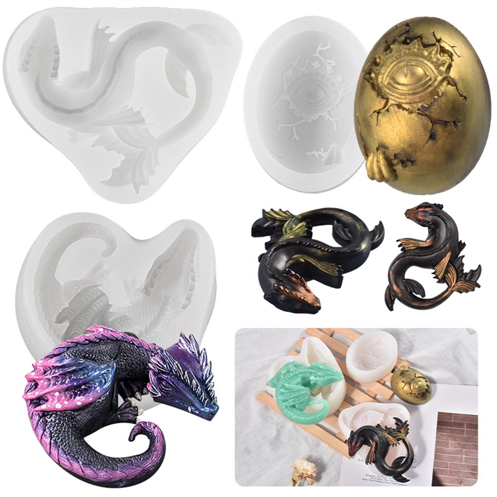Dinosaur Epoxy Resin Mold Handmade Soap Craft Kids Adults