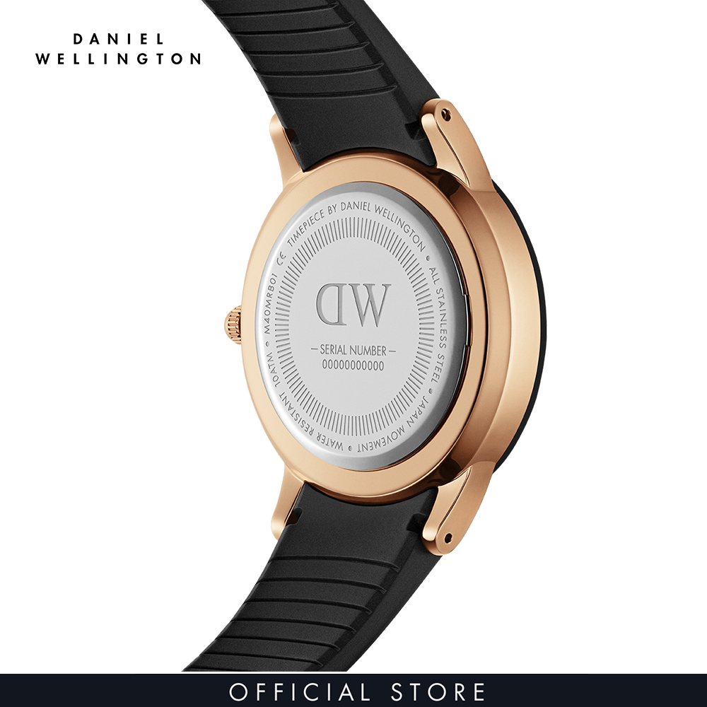 Đồng hồ Nam Daniel Wellington dây silicone - Iconic Motion 40mm DW00100425