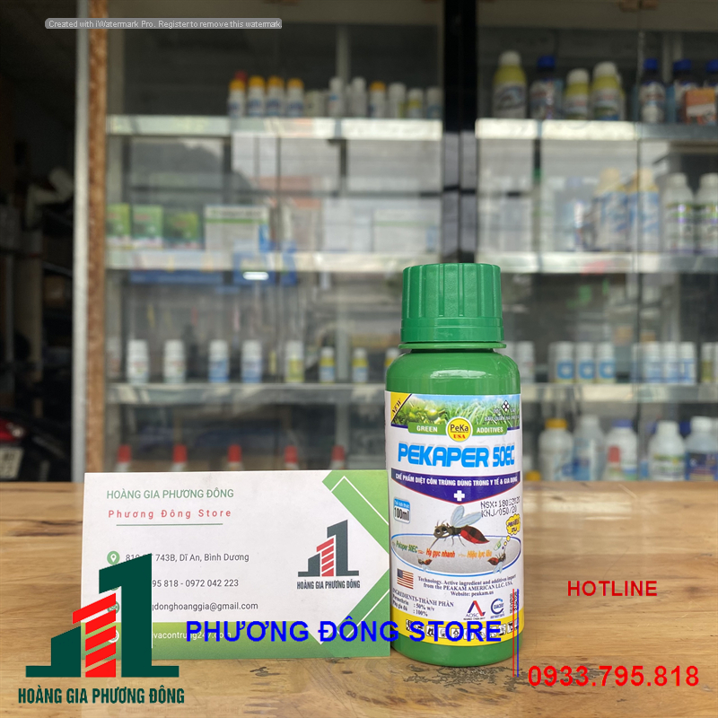 Thuốc diệt muỗi PEKAPER 50EC _ chai 100ml