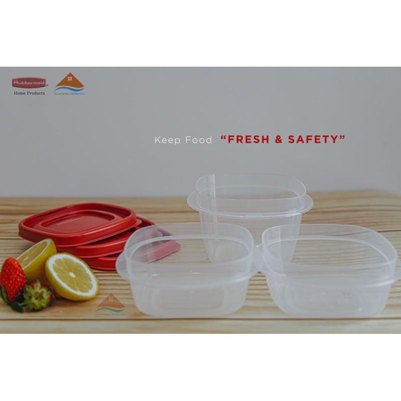 Set 3 hộp đựng thực phẩm RUBBERMAID ( 2 size 296ml và 1 size 473ml)