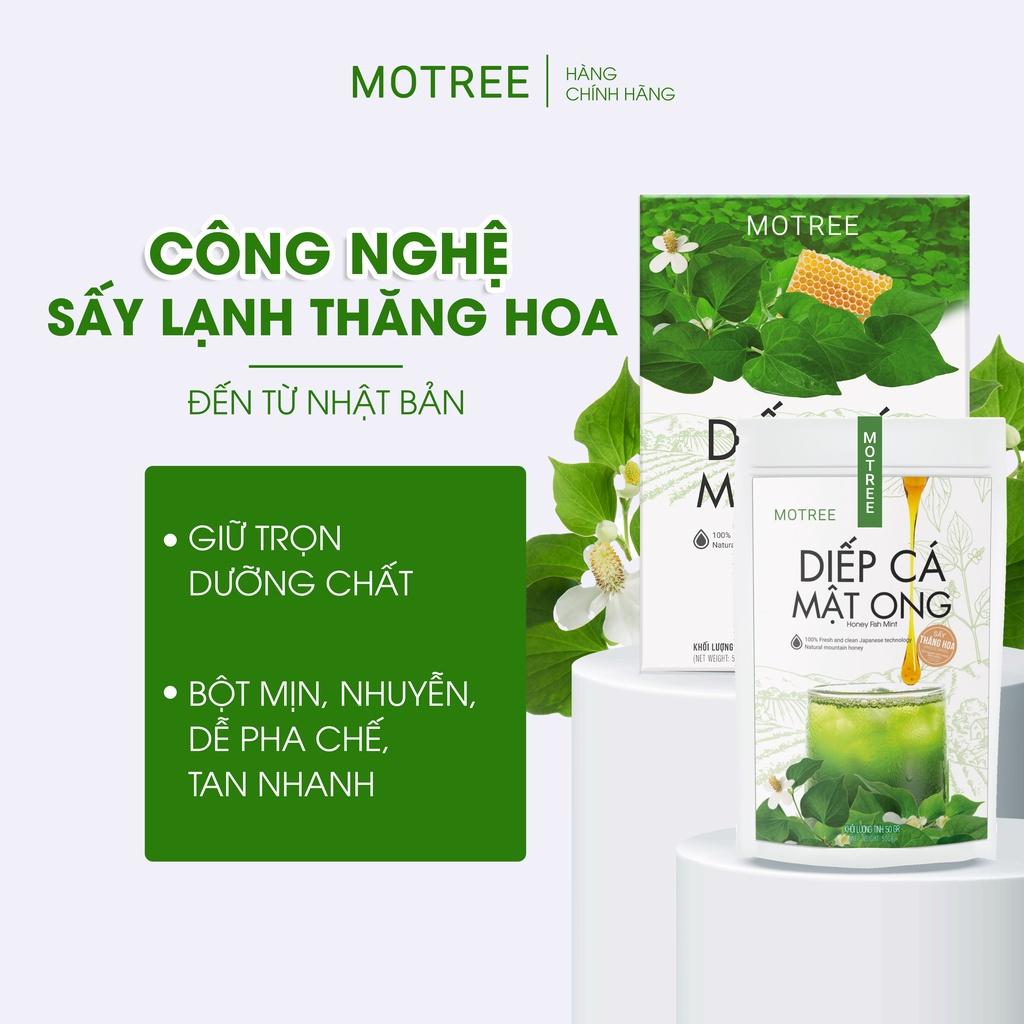Bột diếp cá mật ong MOTREE sấy thăng hoa công nghệ Nhật Bản hộp 50gr