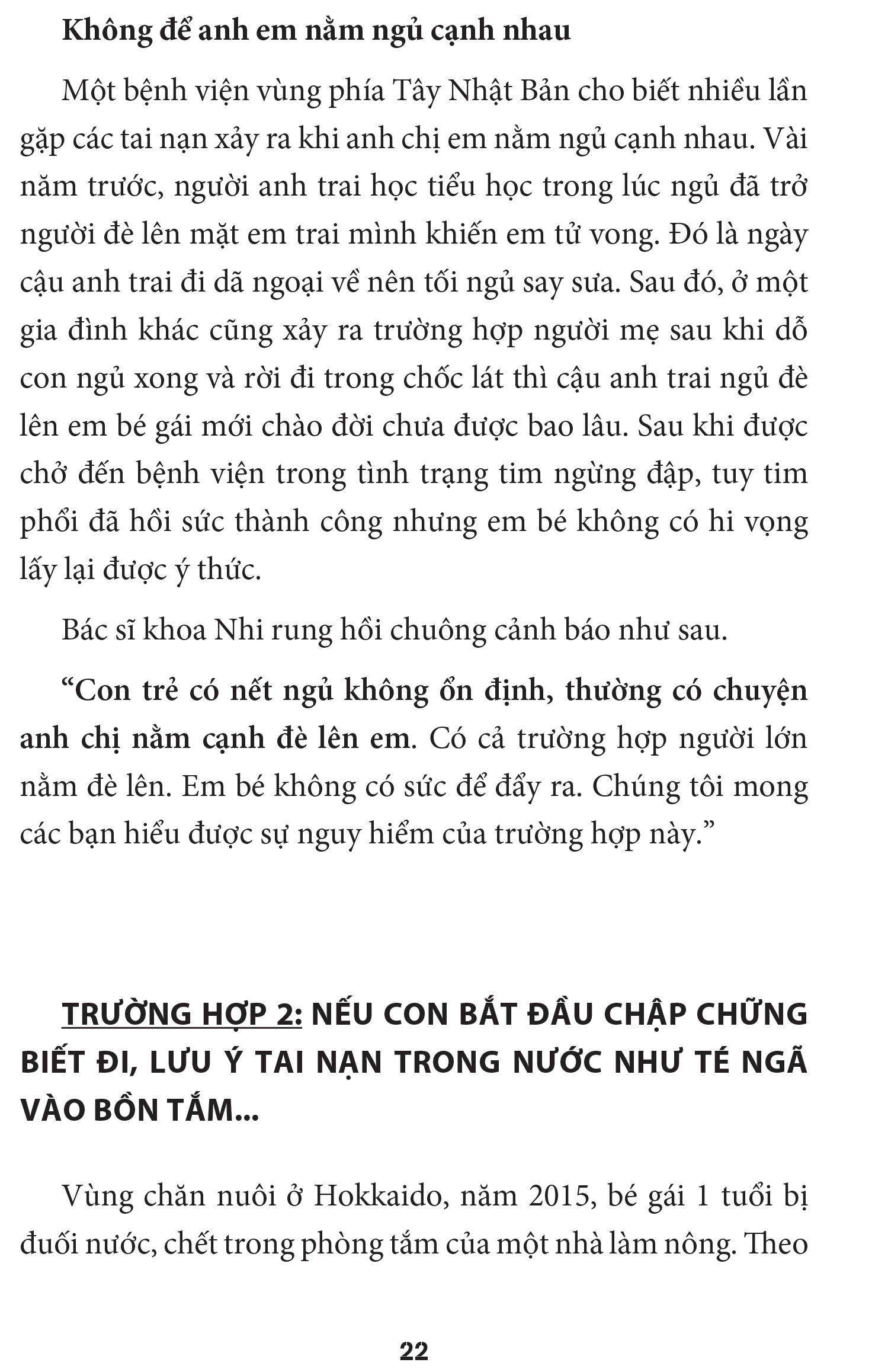 Phòng tránh tai nạn ở trẻ nhỏ: Bảo vệ trẻ khỏi những sự cố, bắt nạt, lạm dụng