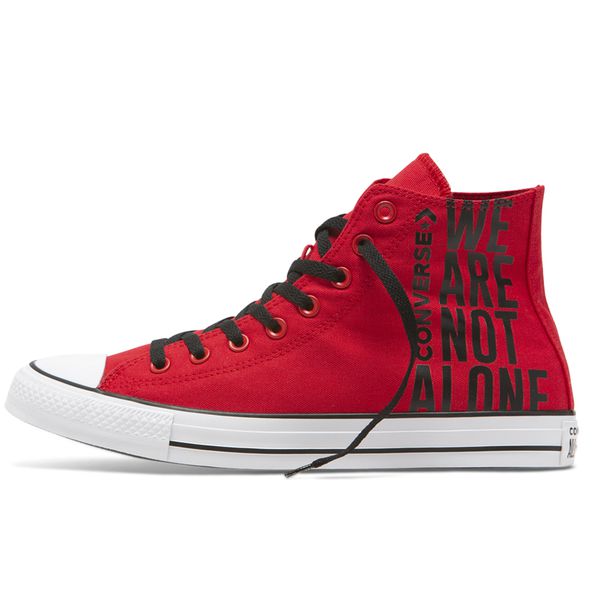 Giày Converse Chuck Taylor All Star We Are Not Alone Enamel Red - Hi - 165467C