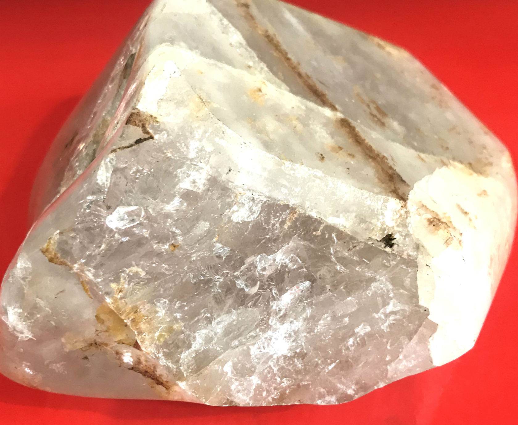 Đá thạch anh trắng cục đá thô nguyên khối để bàn giảm tác động của wife và điện thoại 1.8xdai 15.thachanhtrang.1.8