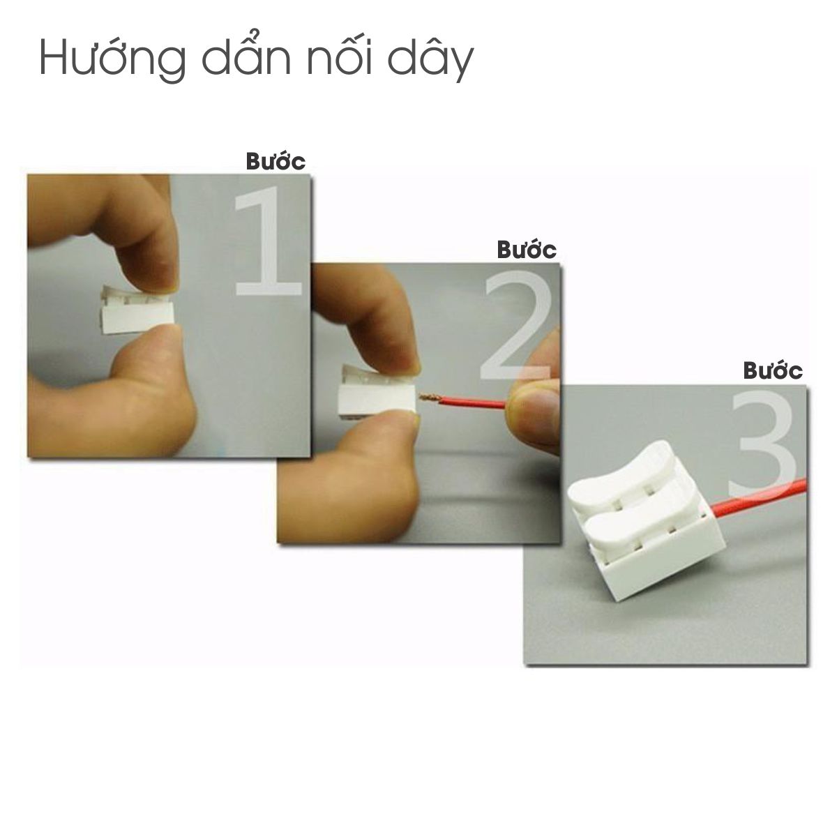 Domino cút nối dây điện tiện lợi - CH-2 [Đấu nối dây điện siêu nhanh]