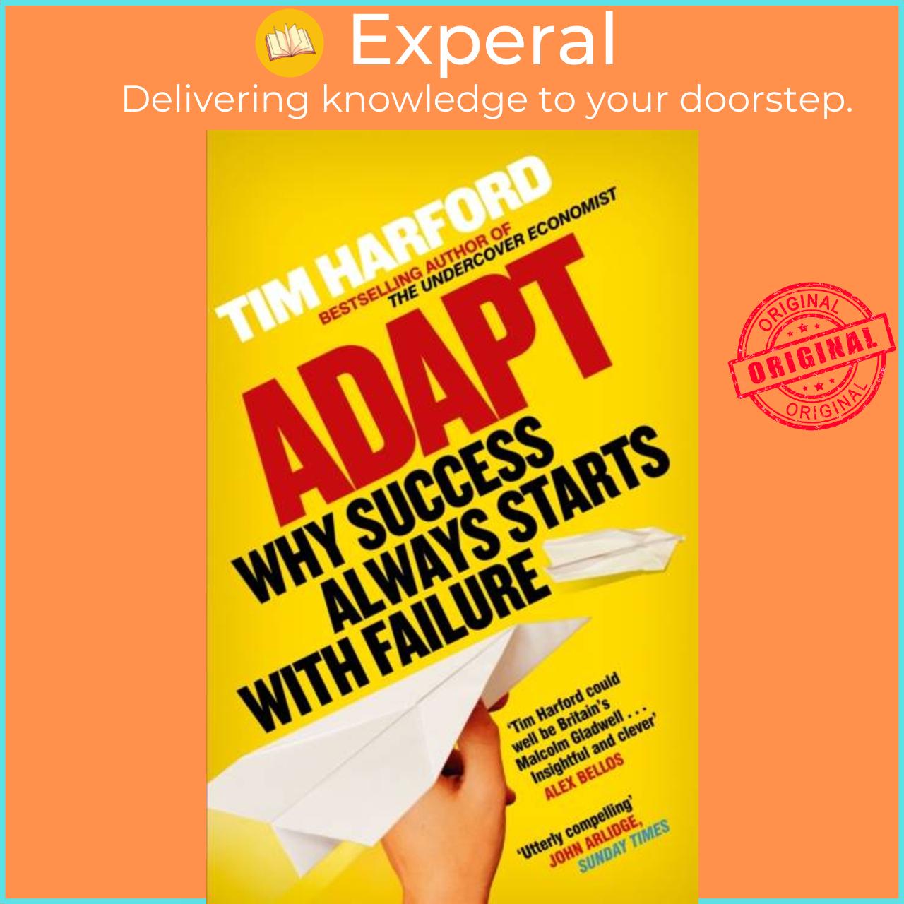 Hình ảnh Sách - Adapt - Why Success Always Starts with Failure by Tim Harford (UK edition, paperback)