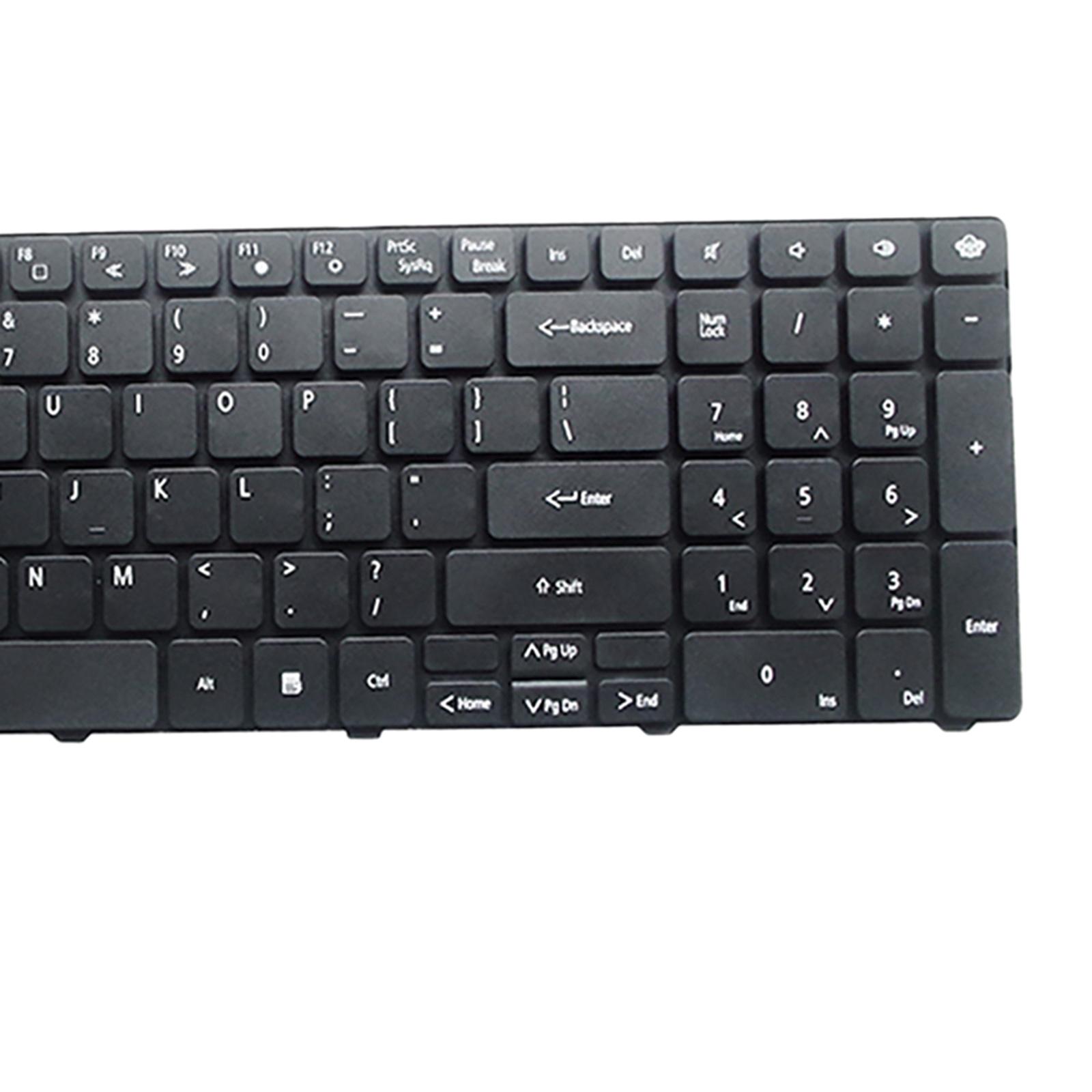 Black Laptop US Layout Keyboard for Gateway NV59A NV55C ID79C PK130QG2B00