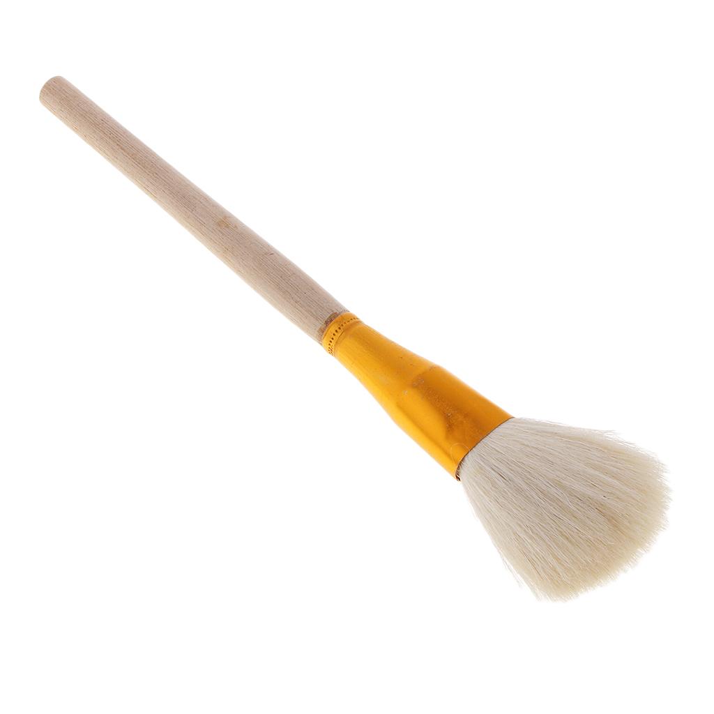Pottery & Clay Sculpting Tools,Wooden Bid Head Brush for DIY Modeling Clay Ceramic Pottery Cleaning Tool