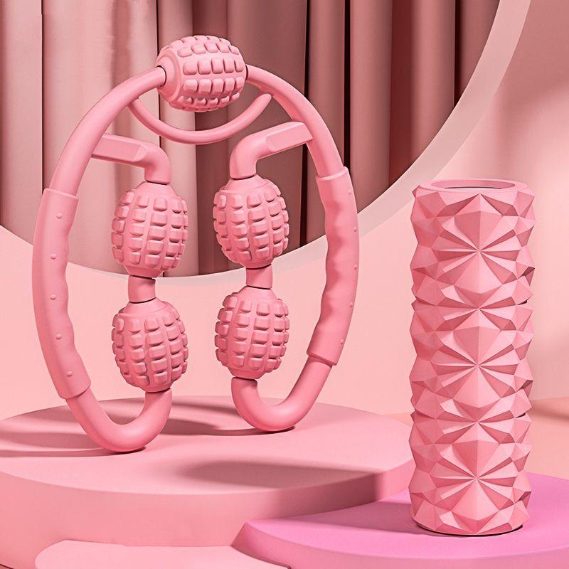 Con Lăn Xốp Vòng Kẹp Chân Máy Massage Stovepipe Hiện Vật Mỏng Bê Nhanh Giãn Cơ Chùy Con Lăn Nhà Tập Yoga Cho Thiết Bị