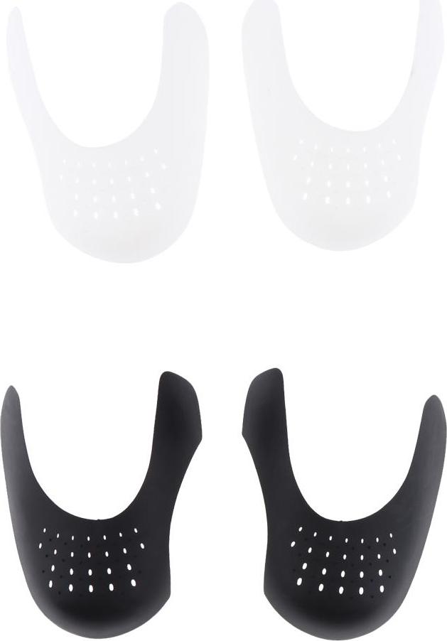 2 Đôi Tấm Bảo Vệ Ngón Chân Decreaser Đeo Miếng Lót Chống Nhăn