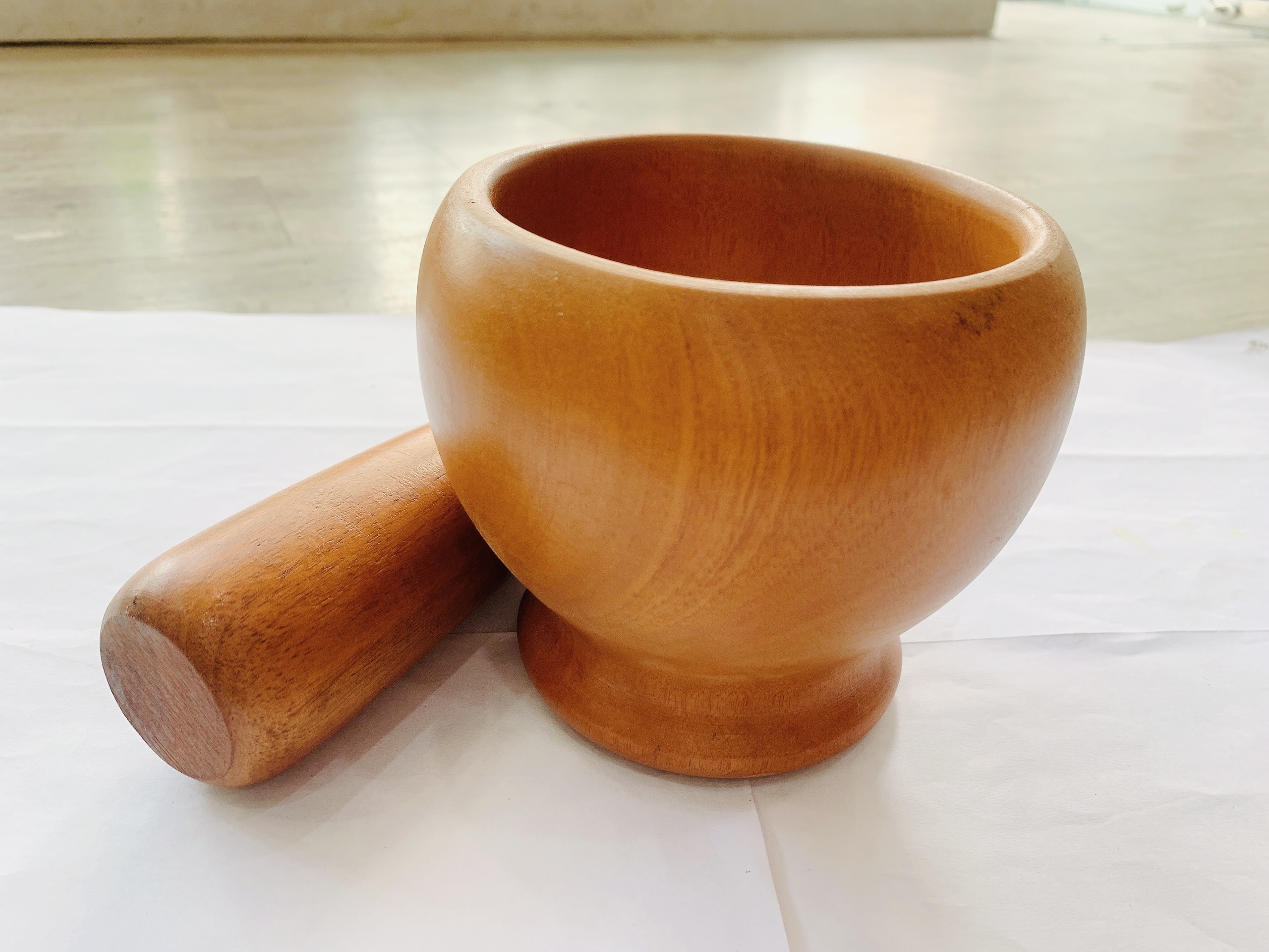 BỘ CỐI CHÀY BẦU GỖ XÀ CỪ 13CM