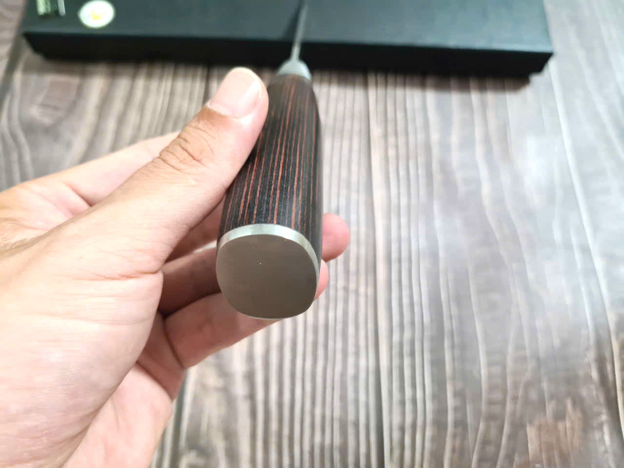 DAO - DAO BẾP NHẬT BẢN CLASSIC BONINGTHÉP DAMASCUS MÃ  A2 DT120 nt topcomshop vn