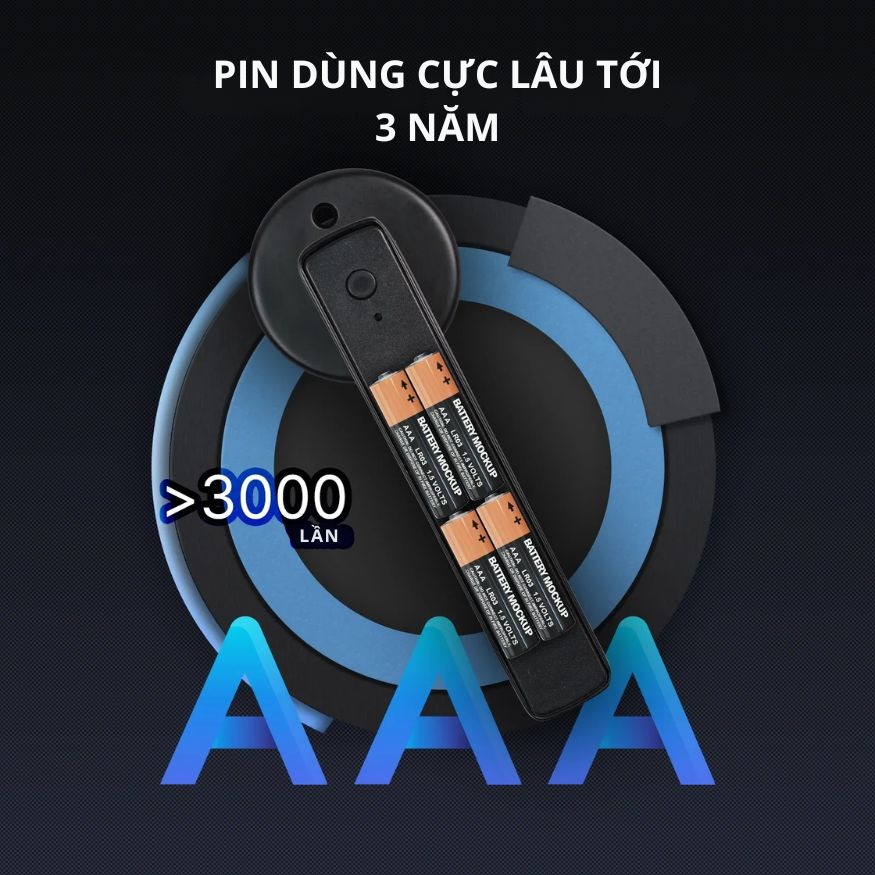 Khóa Cửa Thông Minh Kachi MK43 – Mở Khóa App Tuya + Vân tay + Chìa khóa + Mã số - hàng chính hãng