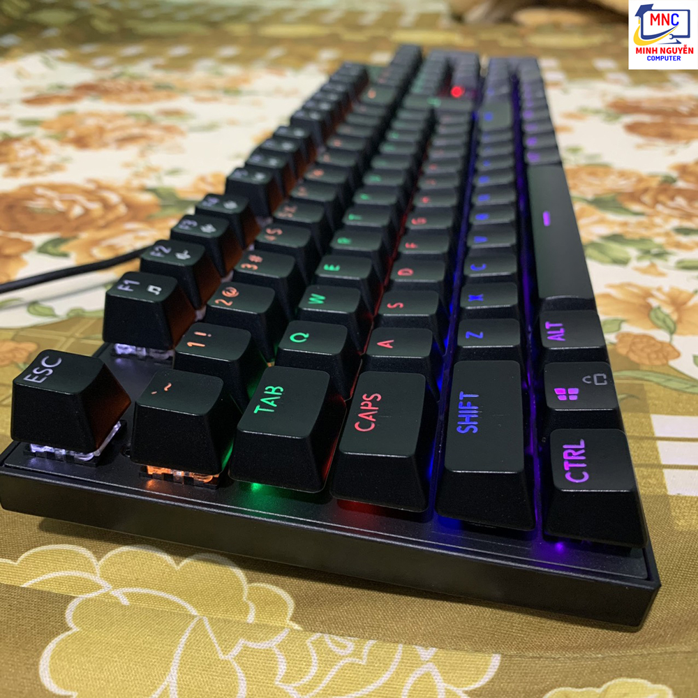 Bàn phím Cơ VSP Esport VM01, Bàn phím máy tính cơ cho game thủ - Hàng Chính Hãng